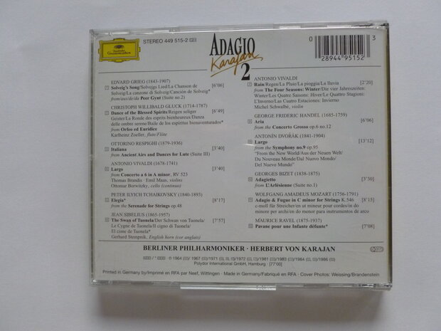 Karajan - 2 / Adagio
