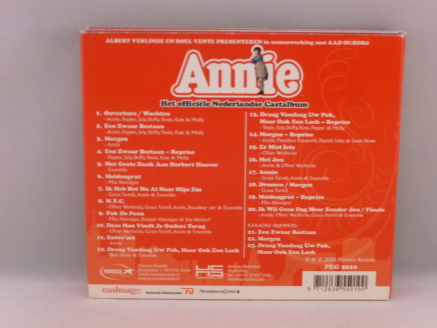 Annie - Het officiële Nederlandse Castalbum (digipack)