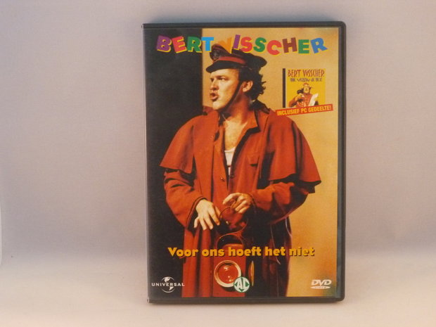Bert Visscher - Voor ons hoeft het niet DVD