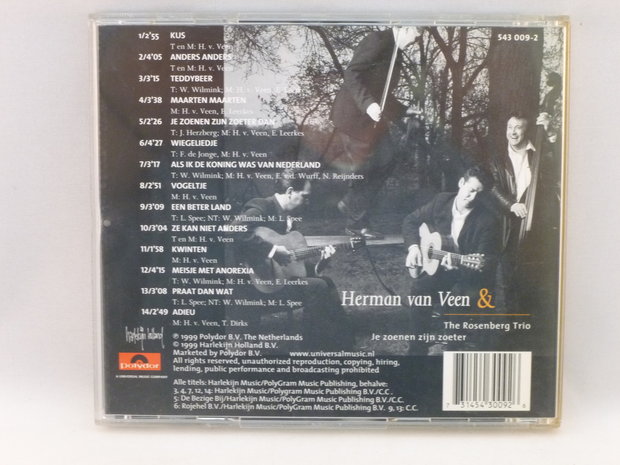 Herman van Veen & The Rosenberg Trio - Je zoenen zijn zoeter