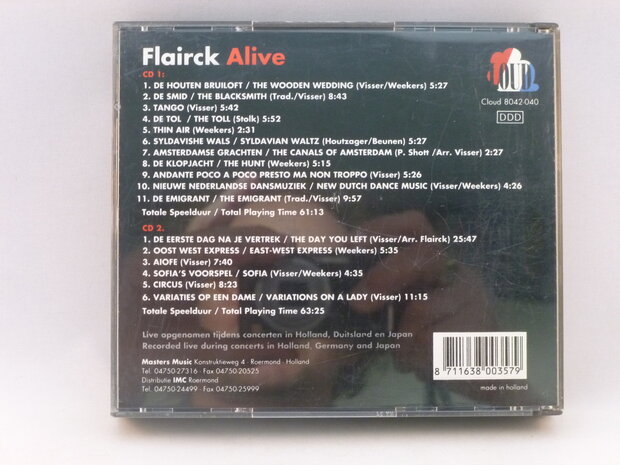 Flairck - Alive (2 CD)