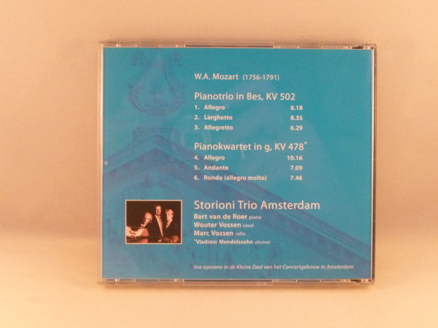 Storioni Trio Amsterdam - Mozart / Vladimir Mendelssohn