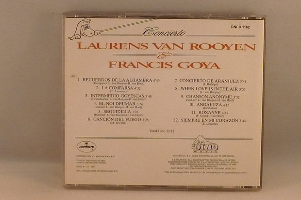 Laurens van Rooyen & Francis Goya - Concierto
