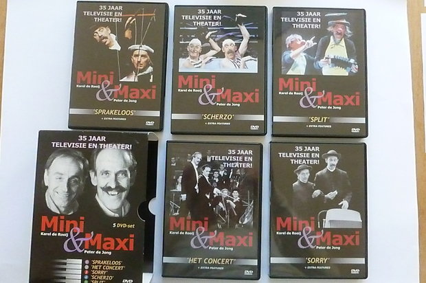 Mini & Maxi - 35 jaar Televisie en Theater (5 DVD Box)
