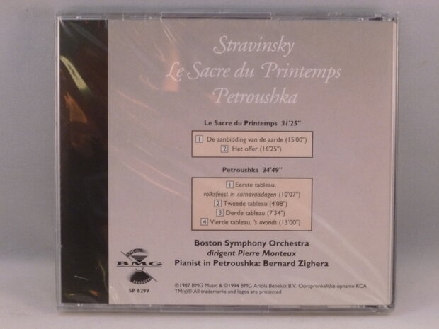 Stravinsky - Le sacre du printems / Petroushka (Pierre Monteux)
