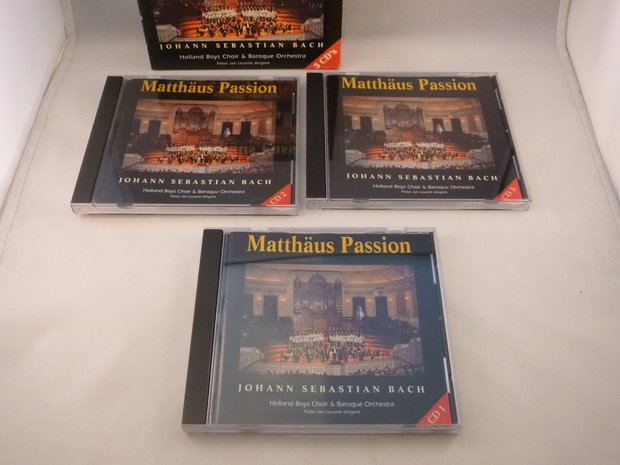 Matthäus-Passion-J.S.-Bach / Pieter Jan Leusink (3 CD)