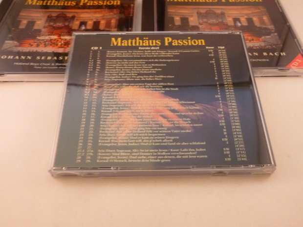 Matthäus Passion - J.S. Bach / Pieter Jan Leusink (3 CD)