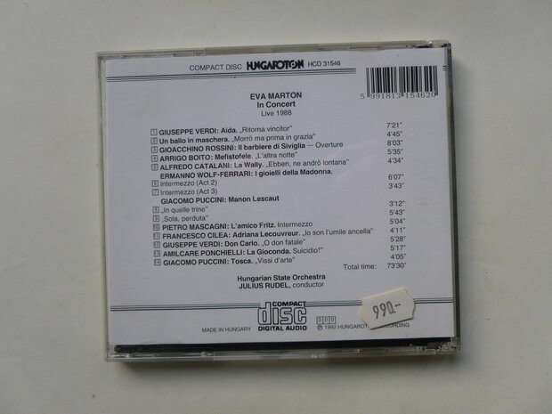 Eva Marton - In Concert / Julius Rudel