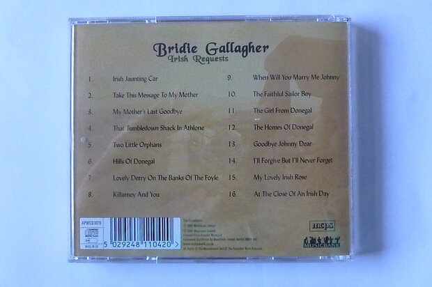 Bridie Gallagher - Irish Requests
