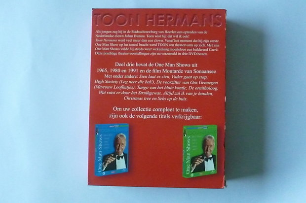 Toon Hermans - One Man Shows Deel 3 (4 DVD)