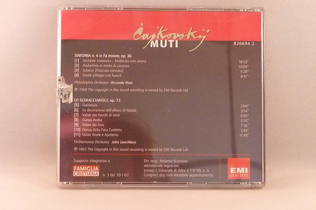 Tchaikovsky - Symph. 4 / Muti