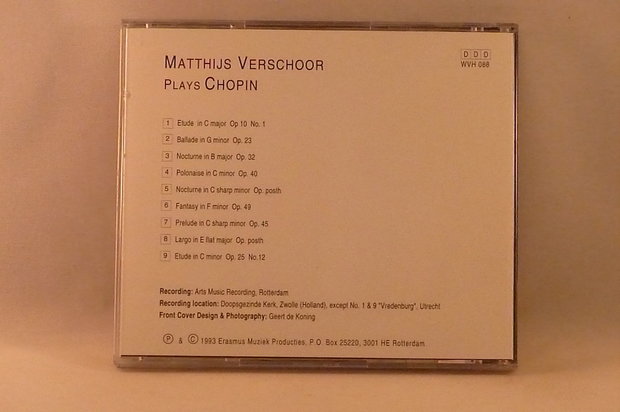 Matthijs Verschoor - Chopin