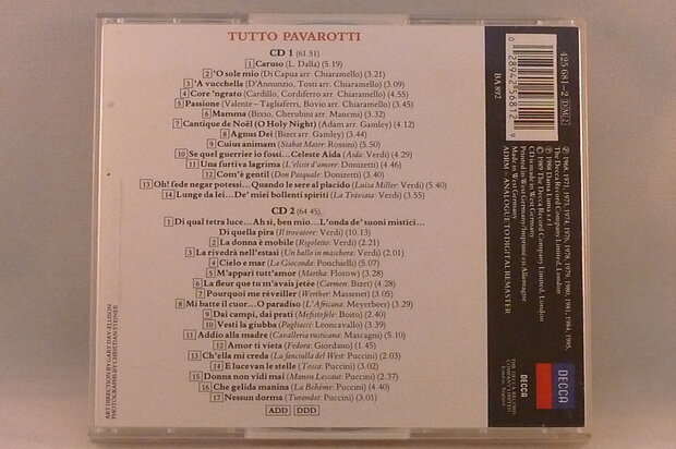 Pavarotti - Tutto / Songs and Arias (2 CD)