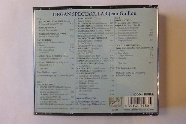 Organ Spectacular - Jean Guillou (3 CD)