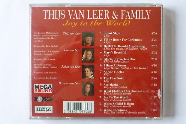Thijs van Leer & Family - Joy to the World