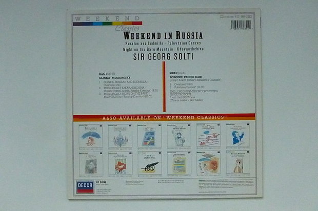 Weekend in Russia - Sir Georg Solti (LP)