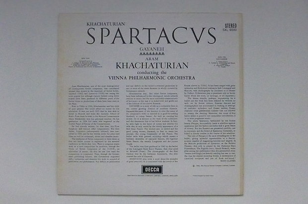 Khachaturian - Spartacus / Khachaturian (LP)