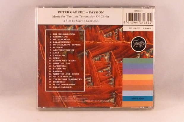 Peter Gabriel - Passion