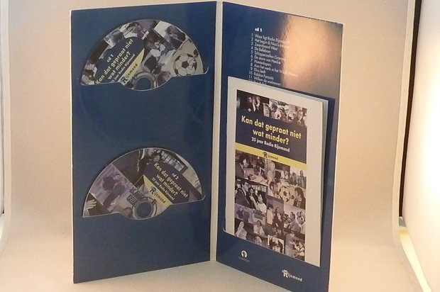 Kan dat gepraat niet wat minder? 25 jaar Radio Rijnmond ( 2 CD Luisterboek + boekje)