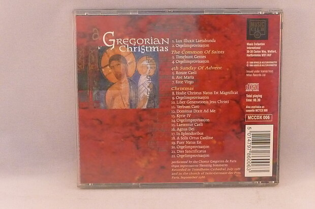 Gregorian Christmas - Choeur Gregorien de Paris