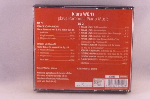 Klara Würtz - Romantic Piano Music (2 CD)