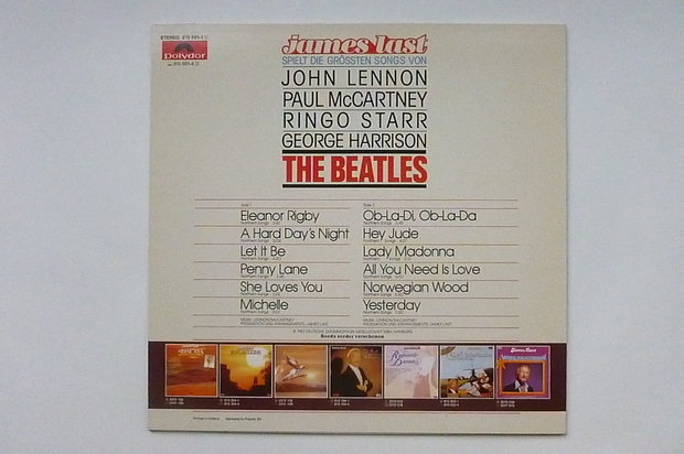 James Last spielt die grossten songs von The Beatles (LP)