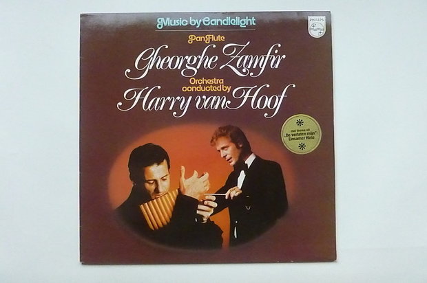 Gheorghe Zamfir & Harry van Hoof - Music by Candlelight (LP)