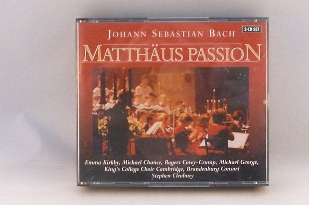 J.S.Bach - Mattäus Passion / Emma Kirkby, Stephen Cleobury (3 CD)