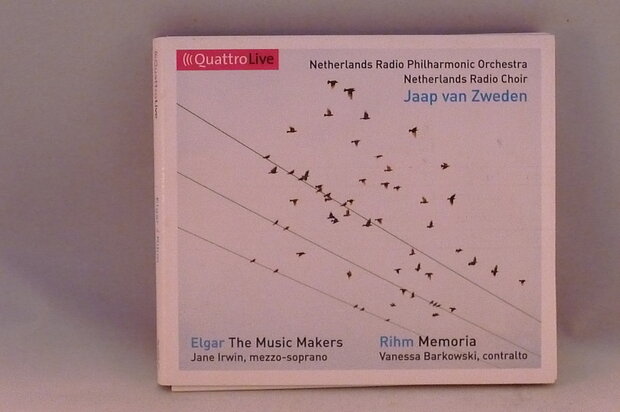 Jaap van Zweden - Netherlands Radio Philharmonic Orchestra / Elgar, Rihm