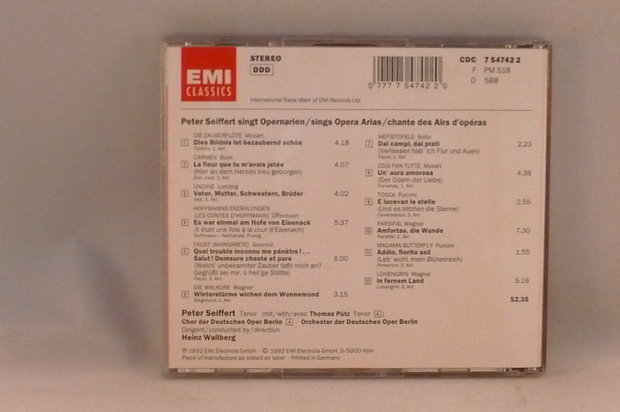 Peter Seiffert - Singt Opernarien