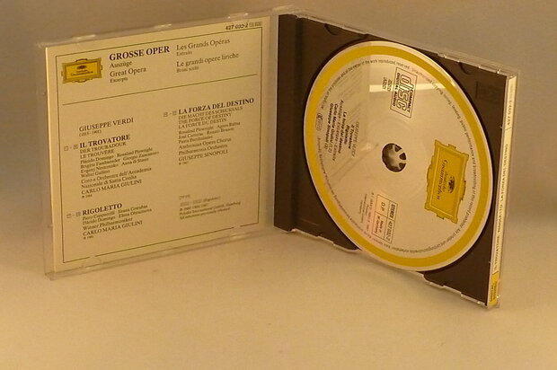 Il Trovatore / Rigoletto / La Forza Del Destino - Guilini / Sinopoli