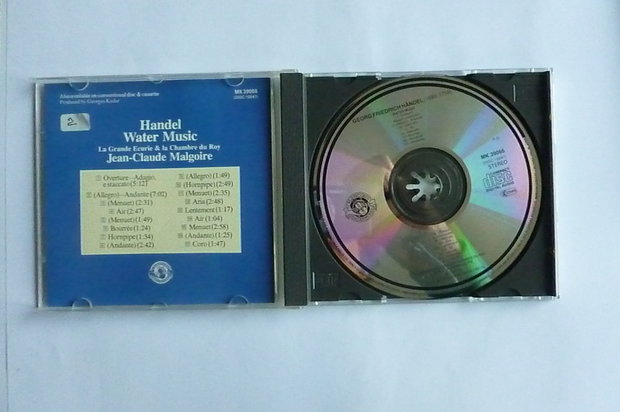 Handel - Water Music / Jean Claude Malgoire