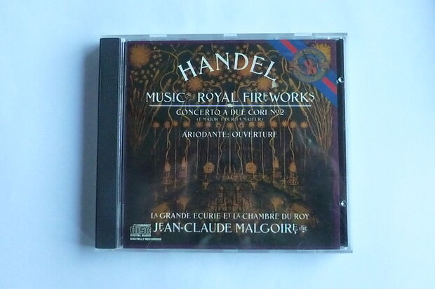 Handel - Music Royal Fireworks / Jean Claude Malgoire