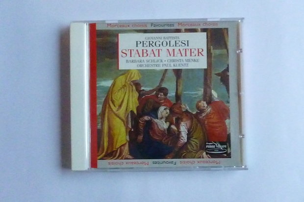 Pergolesi - Stabat Mater / Barbara Schlick / Paul Keuntz