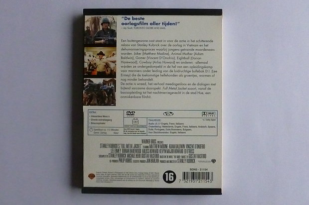 Stanley Kubrick - Full Metal Jacket (DVD)