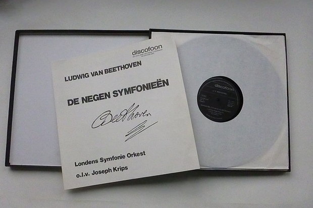 Ludwig van Beethoven - De negen Symphonieën / Joseph Krips (7 LP)