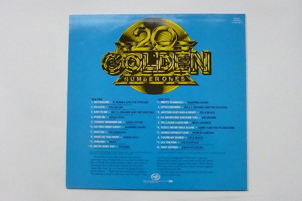 20 Golden Number Ones (LP)