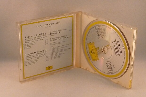 Ludwig van Beethoven - Symph. 5 & 8 / Herbert von Karajan
