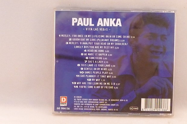 Paul Anka - Viva Las Vegas