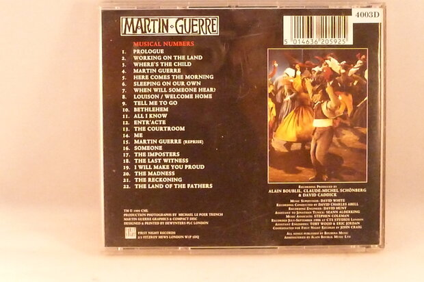Martin Guerre - London Cast Recording