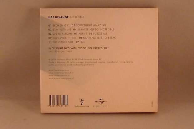 Ilse Delange - Incredible / Limited Edition (CD+DVD)