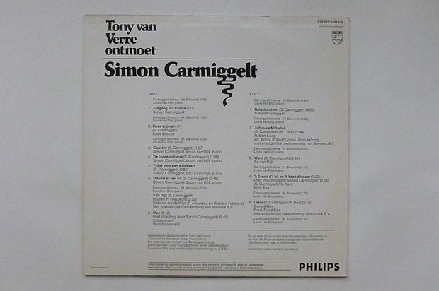 Tony van Verre ontmoet Simon Carmiggelt (LP)