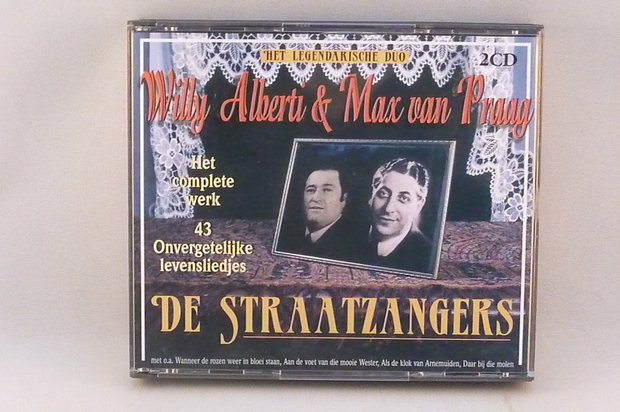 De Straatzangers - Willy Alberti & Max van Praag (2 CD)