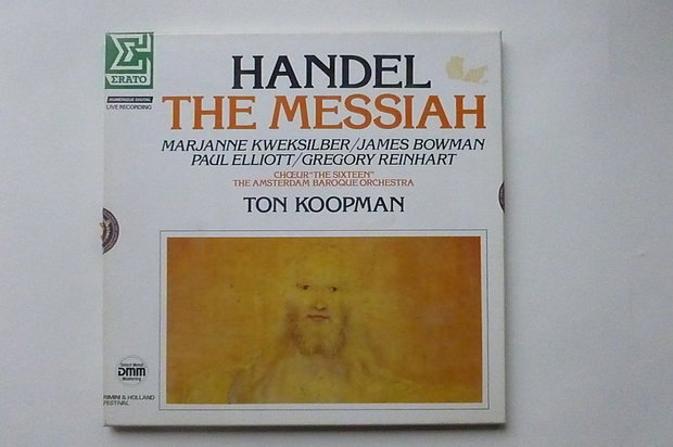 Handel - The Messiah / Ton Koopman (3 LP)