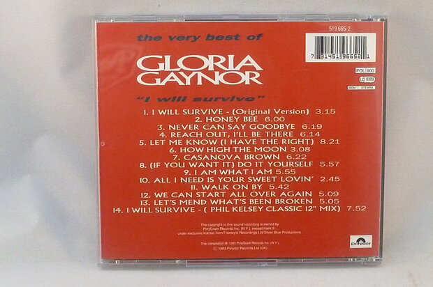 Gloria Gaynor - The very best of