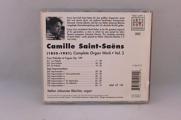 Saint-Saëns - Complete Organ Work vol  3