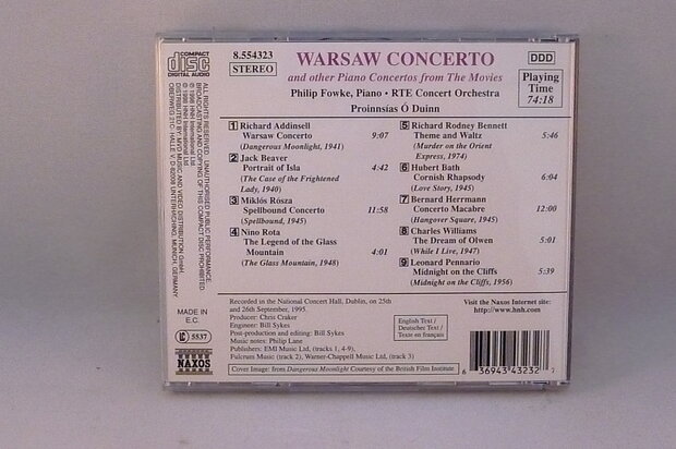 Warsaw Concerto - Philip Fowke