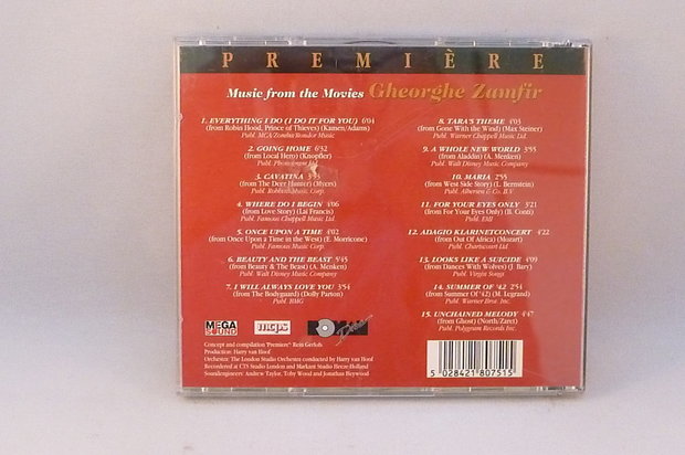 Gheorghe Zamfir - Premiere / Music from the Movies