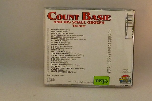 Count Basie and his small groups 1936 - 1942