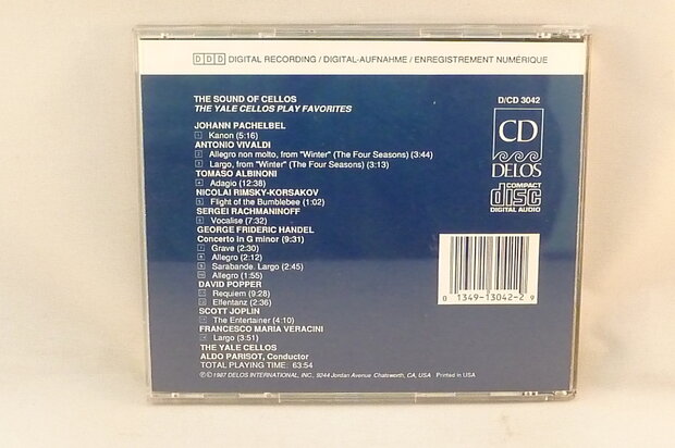 The Yale Cellos plays Favorites - The sound of Cello